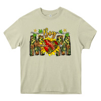 Mossy boy mom Heavy Core Tee - CowhideDigitalArt