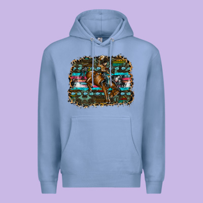 Rodeo Premium Hoodie Designed By Sublimationcraftshop