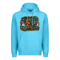 Ocean Blue rodeo Premium Hoodie - SublimationCraftShop