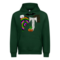 Forest Green pt Urban Hoodie - CowhideDigitalArt