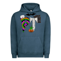 Pigment Midnight Navy pt Urban Hoodie - CowhideDigitalArt