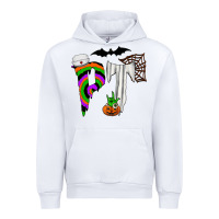 White pt Urban Hoodie - CowhideDigitalArt