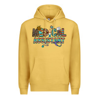 Antique Gold medical asistant Premium Hoodie - CowhideDigitalArt