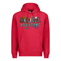 Cardinal medical asistant Premium Hoodie - CowhideDigitalArt