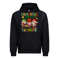 Black christmas with my gnomies Urban Hoodie - FaDigitalArtStudio