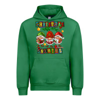 Emerald christmas with my gnomies Urban Hoodie - FaDigitalArtStudio