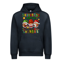 Navy christmas with my gnomies Urban Hoodie - FaDigitalArtStudio