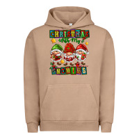 Pigment Burro christmas with my gnomies Urban Hoodie - FaDigitalArtStudio
