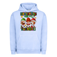 Pigment Grape Ice christmas with my gnomies Urban Hoodie - FaDigitalArtStudio