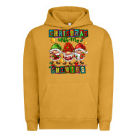 Pigment Peanut Butter christmas with my gnomies Urban Hoodie - FaDigitalArtStudio