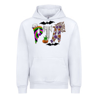 White pta Urban Hoodie - CowhideDigitalArt