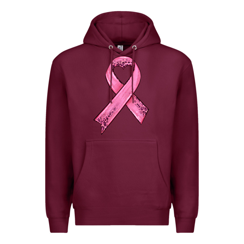 Pink Ribbon Premium Hoodie by HRA Design Shop | Teevron