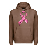 Chestnut pink ribbon Premium Hoodie - HRA Design Shop
