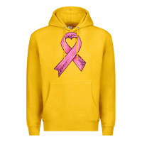 Lemon pink ribbon Premium Hoodie - HRA Design Shop