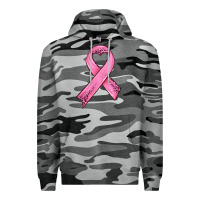 Slate Camo pink ribbon Premium Hoodie - HRA Design Shop