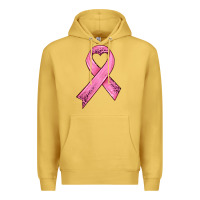 Antique Gold pink ribbon Premium Hoodie - HRA Design Shop