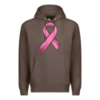Coffee pink ribbon Premium Hoodie - HRA Design Shop