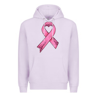 Lilac pink ribbon Premium Hoodie - HRA Design Shop