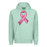 Seafoam pink ribbon Premium Hoodie - HRA Design Shop