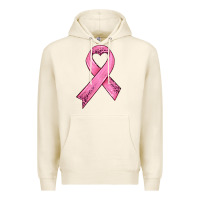 Tofu pink ribbon Premium Hoodie - HRA Design Shop