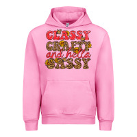 Fuchsia Pink classy crafty and hella sassy Urban Hoodie - HRA Design Shop