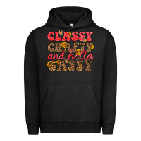 Pigment Black classy crafty and hella sassy Urban Hoodie - HRA Design Shop