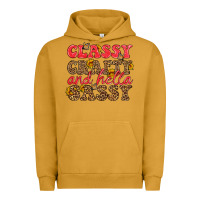 Pigment Peanut Butter classy crafty and hella sassy Urban Hoodie - HRA Design Shop