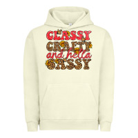 Pigment Pistachio classy crafty and hella sassy Urban Hoodie - HRA Design Shop