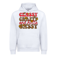 White classy crafty and hella sassy Urban Hoodie - HRA Design Shop
