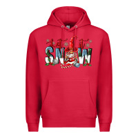 Cardinal let it snow Premium Hoodie - FaDigitalArtStudio