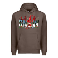 Coffee let it snow Premium Hoodie - FaDigitalArtStudio