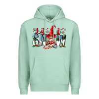 Seafoam let it snow Premium Hoodie - FaDigitalArtStudio