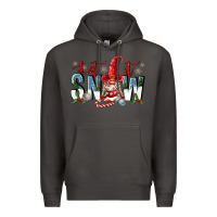 Smoke let it snow Premium Hoodie - FaDigitalArtStudio