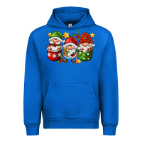 Cobalt coffee cup santa gnomies Urban Hoodie - FaDigitalArtStudio