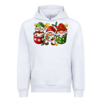 White coffee cup santa gnomies Urban Hoodie - FaDigitalArtStudio