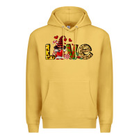 Antique Gold love gnomes Premium Hoodie - FaDigitalArtStudio