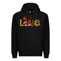 Black love gnomes Premium Hoodie - FaDigitalArtStudio