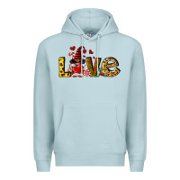 Blue Mist love gnomes Premium Hoodie - FaDigitalArtStudio