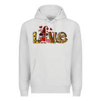 Dove Grey love gnomes Premium Hoodie - FaDigitalArtStudio