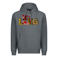 Rock love gnomes Premium Hoodie - FaDigitalArtStudio