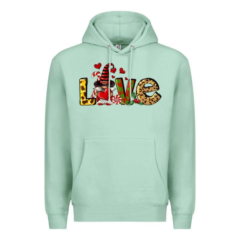 Love Gnomes Premium Hoodie by FaDigitalArtStudio | Teevron