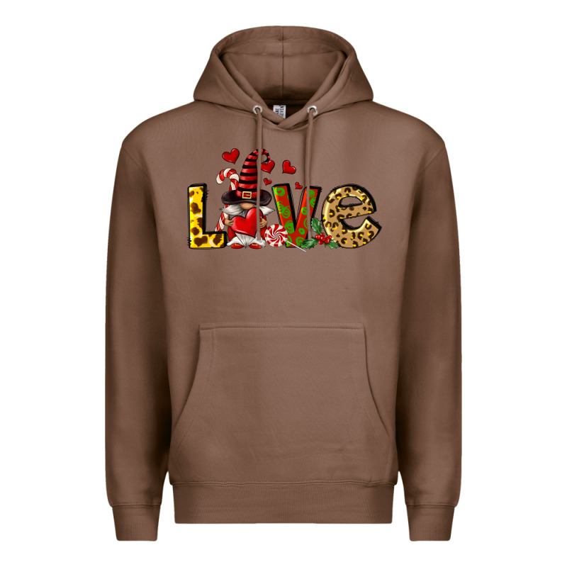 Love Gnomes Premium Hoodie by FaDigitalArtStudio | Teevron