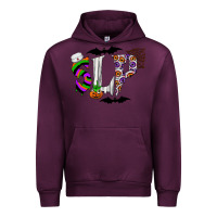 Mauve Wine slp Urban Hoodie - CowhideDigitalArt