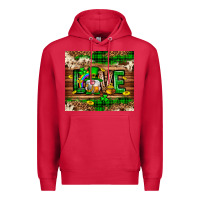 Cardinal St. patrick's day love gnome tumbler Premium Hoodie - Neo Western