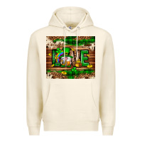 Tofu St. patrick's day love gnome tumbler Premium Hoodie - Neo Western