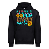 Black little miss sassy pants Urban Hoodie - HRA Design Shop