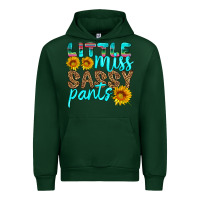Forest Green little miss sassy pants Urban Hoodie - HRA Design Shop