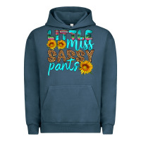 Pigment Midnight Navy little miss sassy pants Urban Hoodie - HRA Design Shop