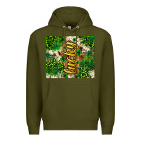 Army Green St. Patrick's Day lucky tumbler Premium Hoodie - Neo Western