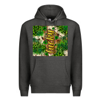 Charcoal Heather St. Patrick's Day lucky tumbler Premium Hoodie - Neo Western